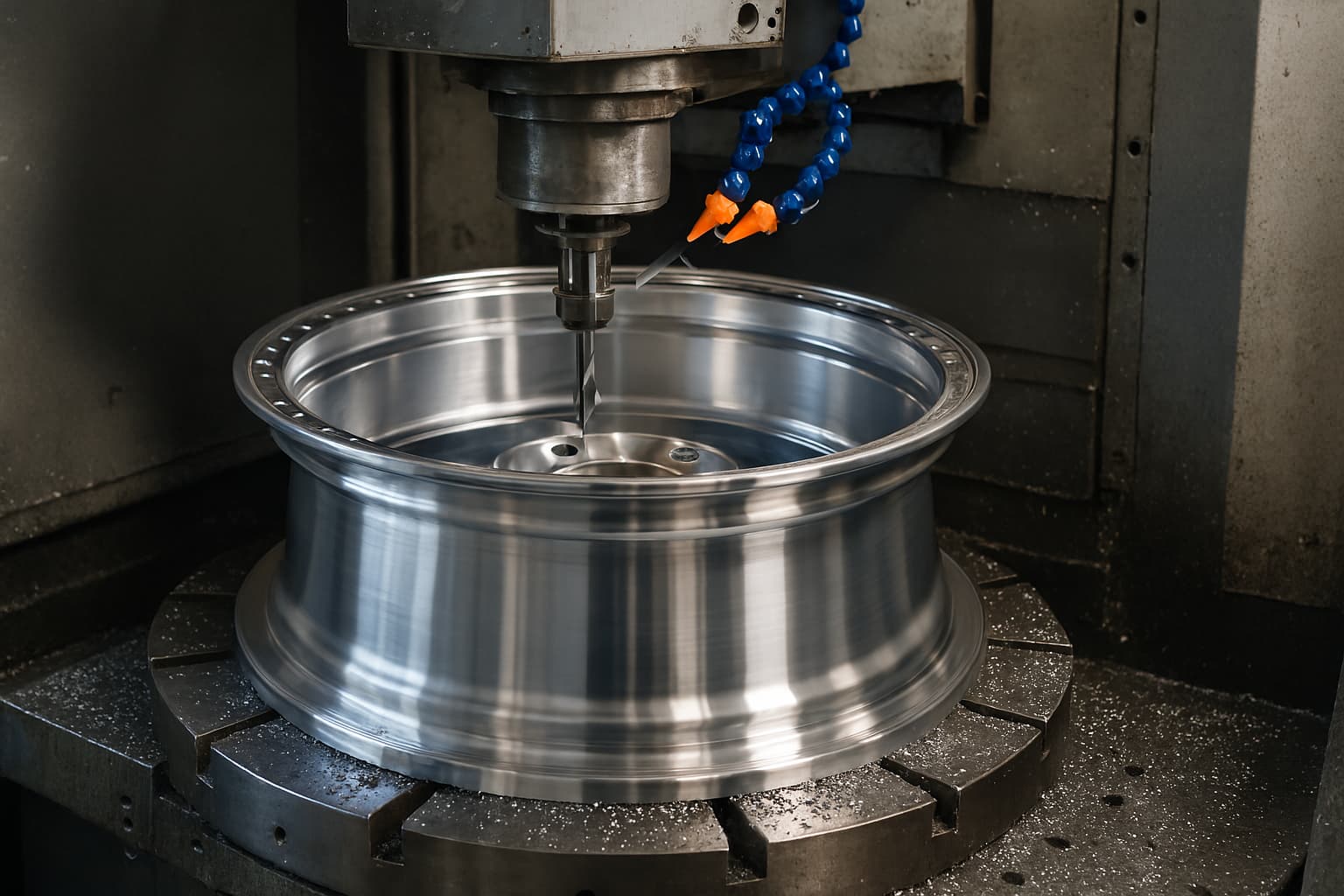 Usinage CNC : révolution technologique dans la fabrication de jantes